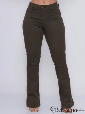 Calça Jeans Flare Boca De Sina Sarah™